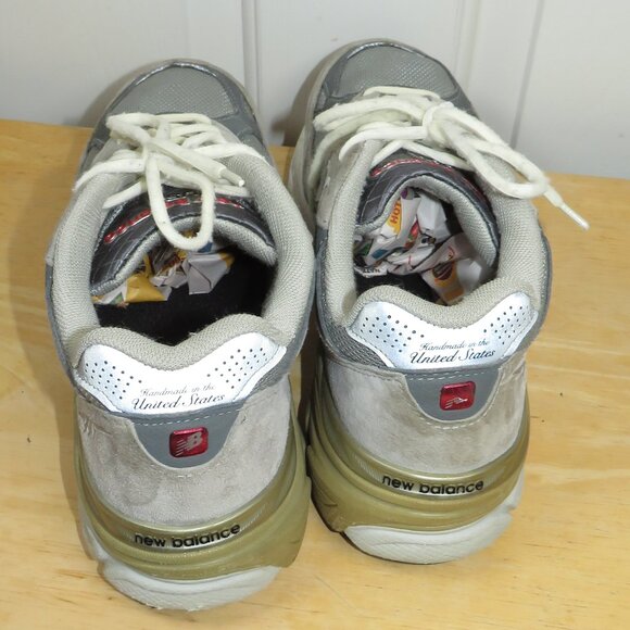New Balance 990v3 Sneakers Womens Size 11 B Gray Made In USA Running W990GL3 - Picture 4 of 6